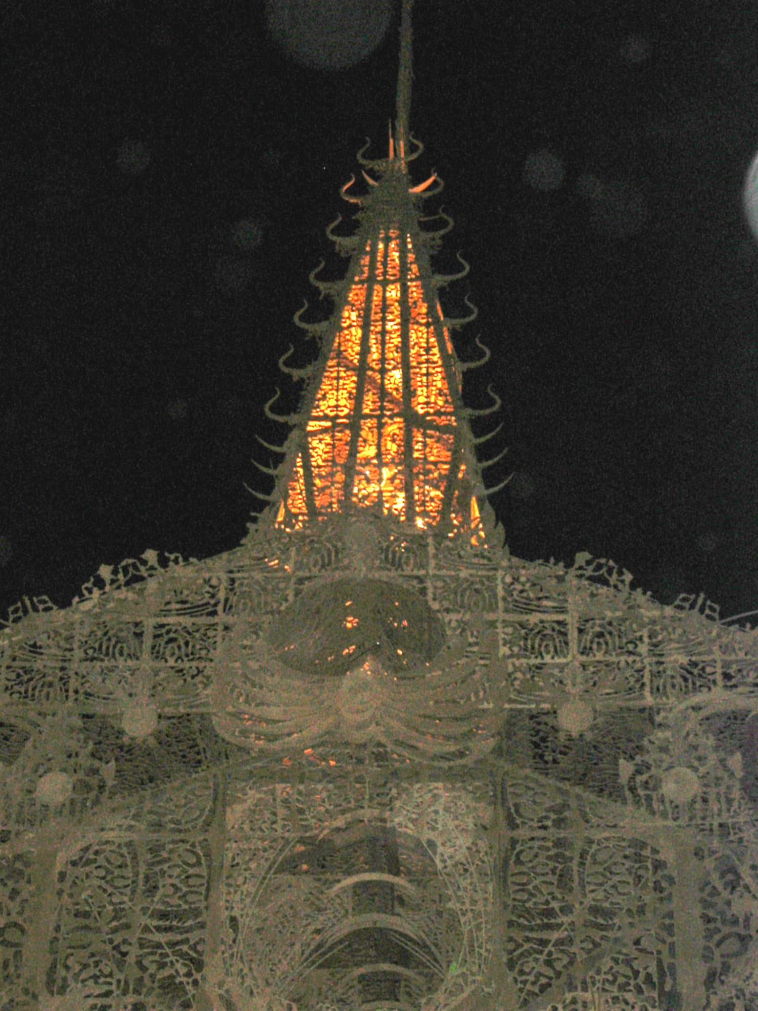 Inside the Temple of Joy at night · 4/5