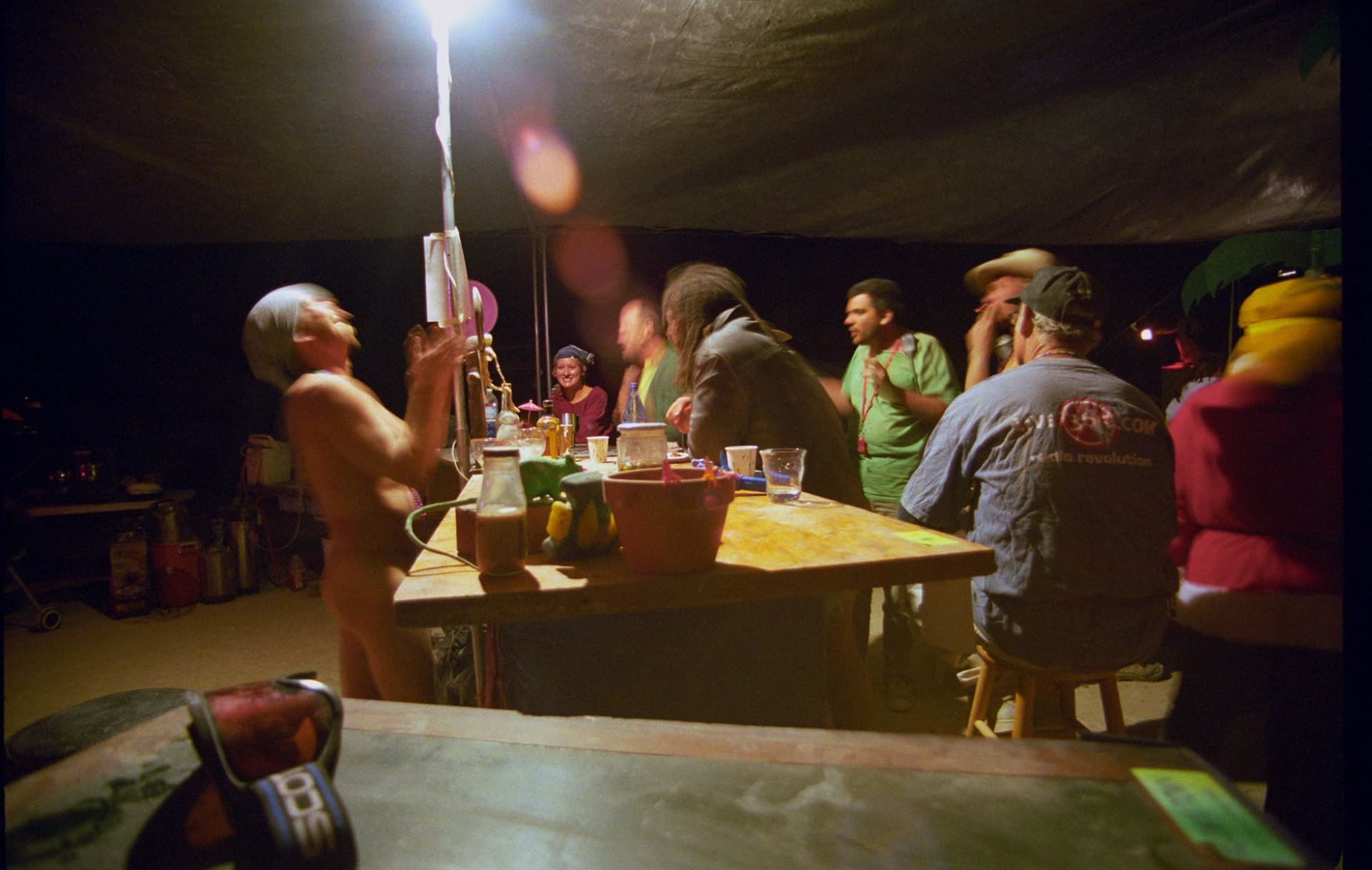 Dinner at the Ingenious camp · 5/8