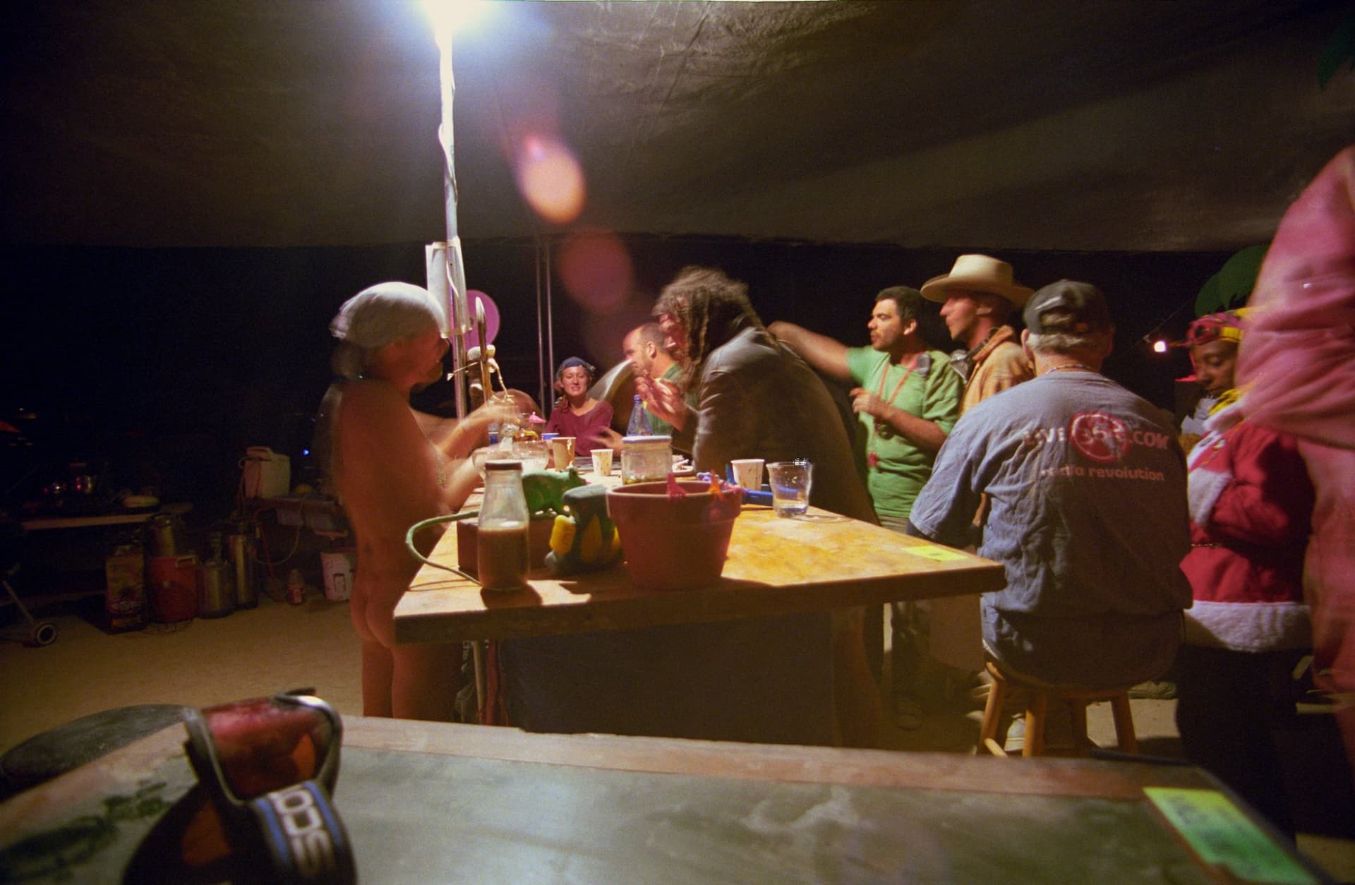 Dinner at the Ingenious camp · 6/8