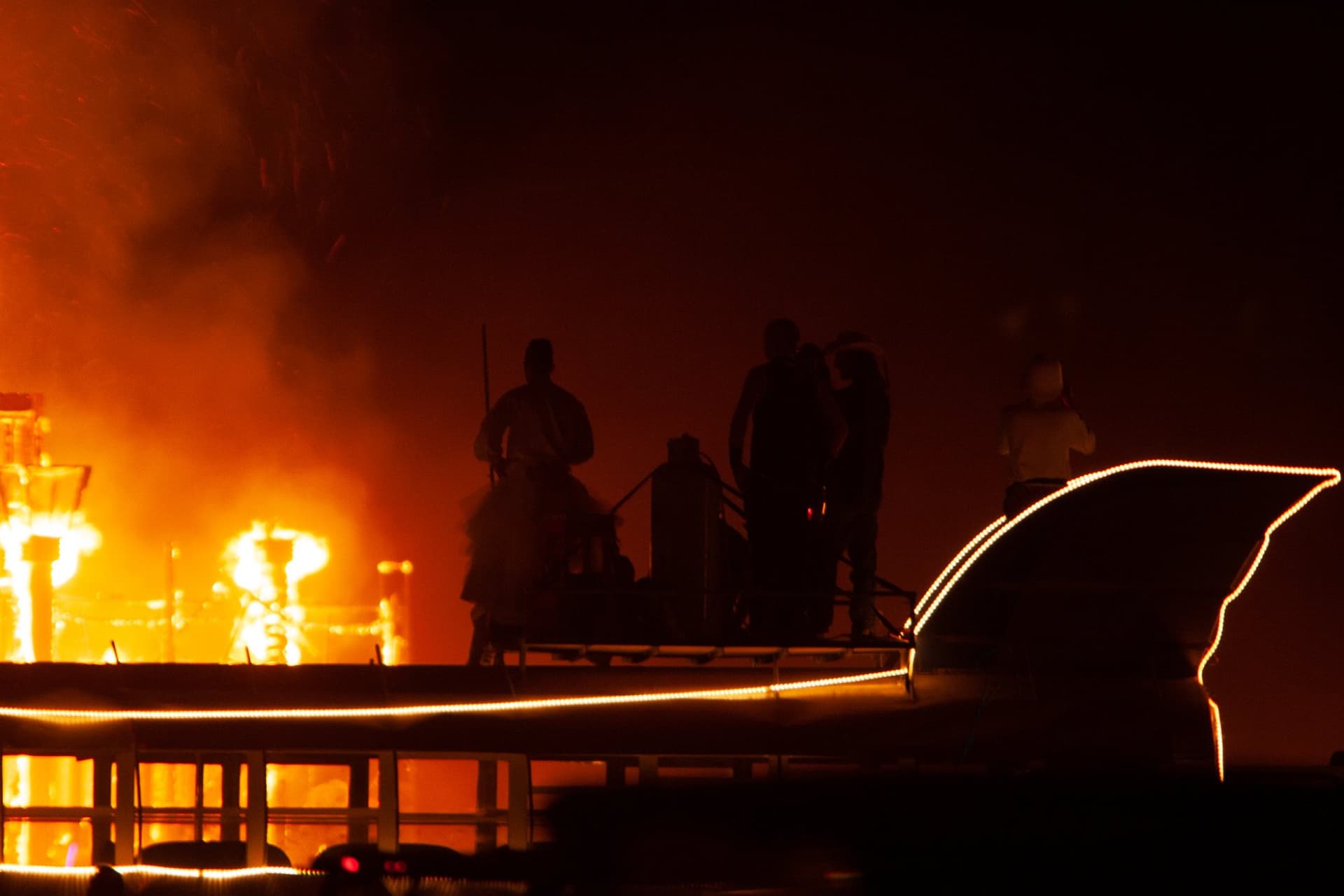 The Pavilion fire, late, 2006 · 19/60