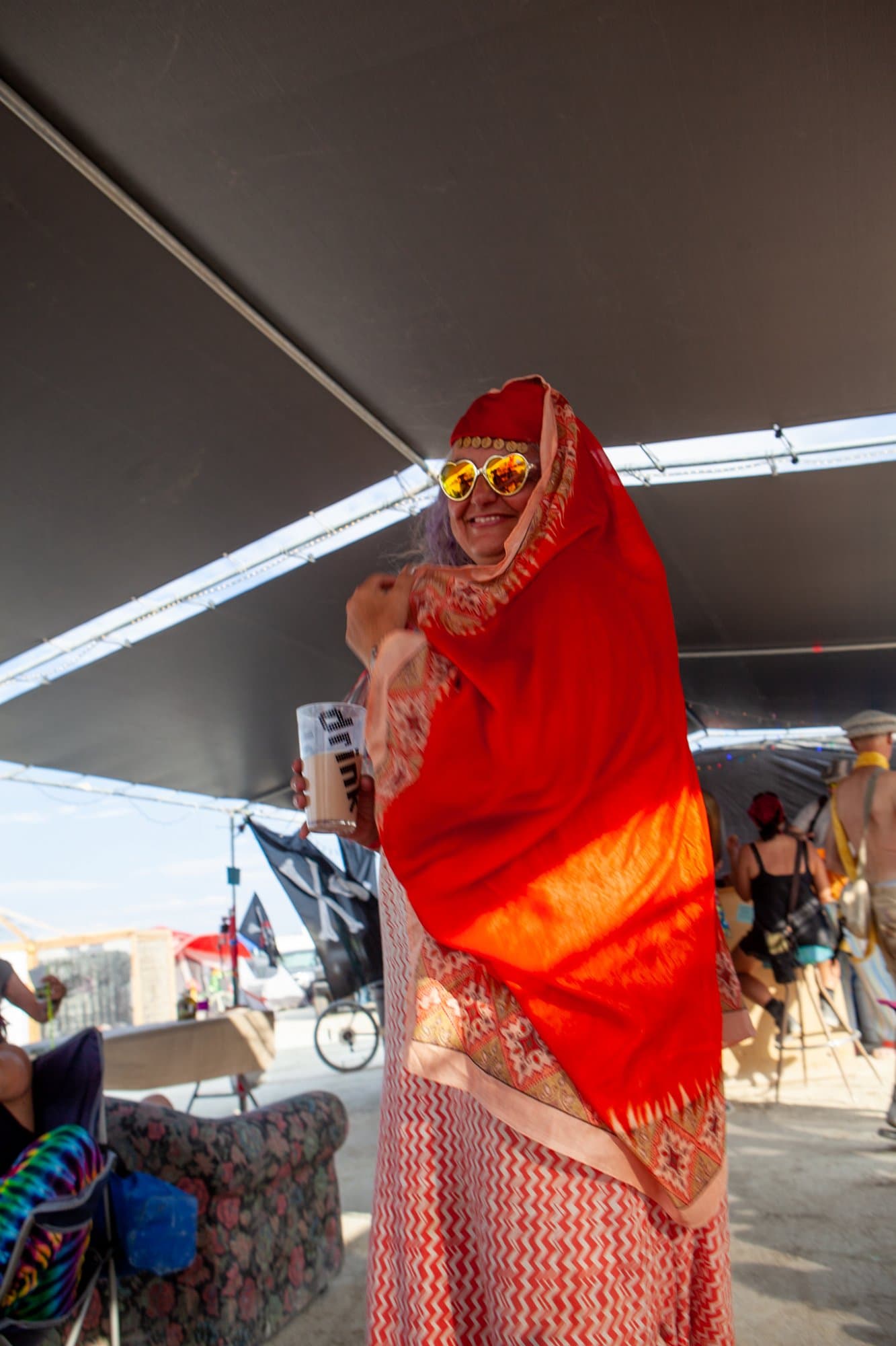 The camp shade party · 9/18
