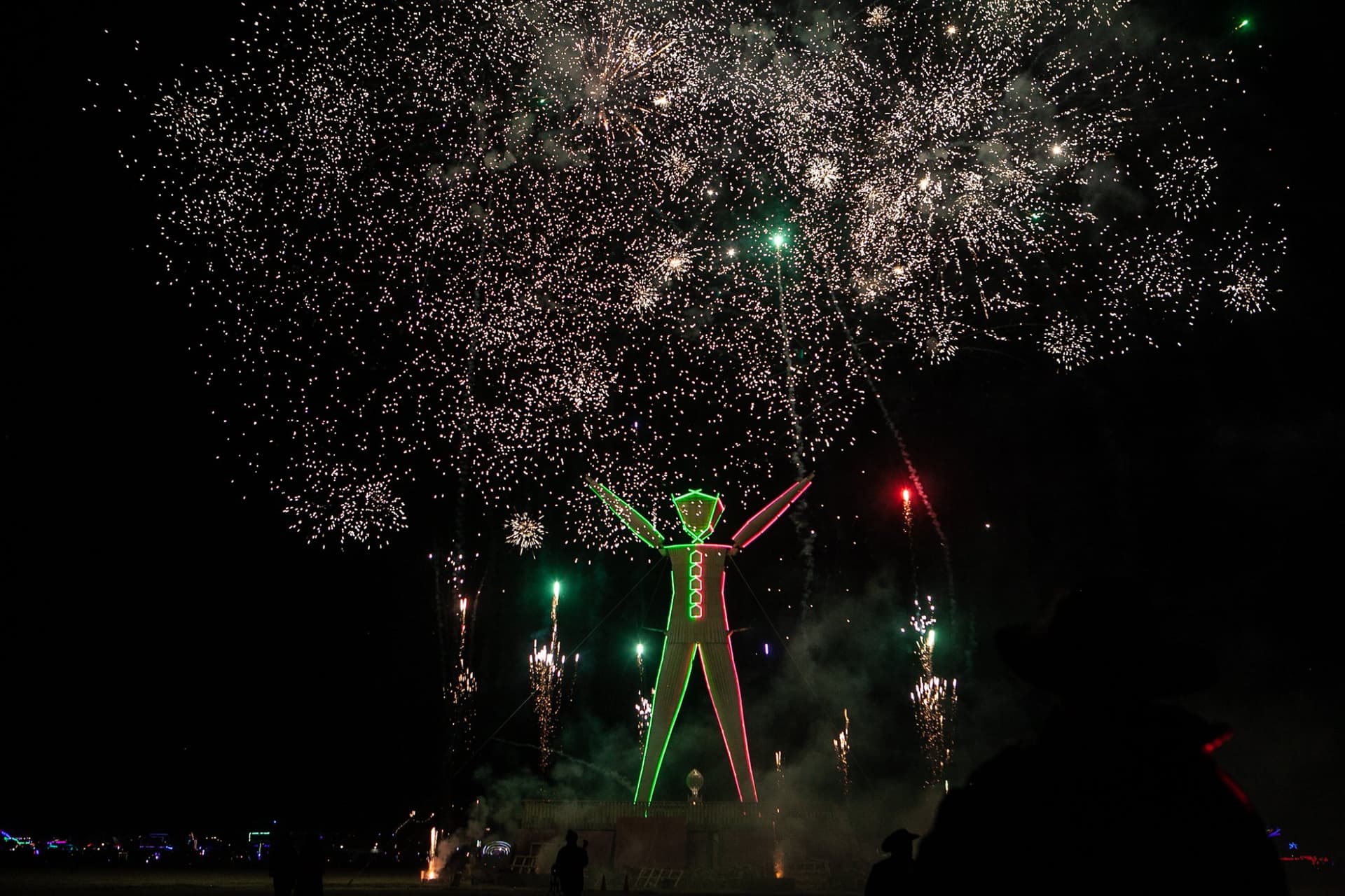 Fireworks over the Man, 2015 · 8/19