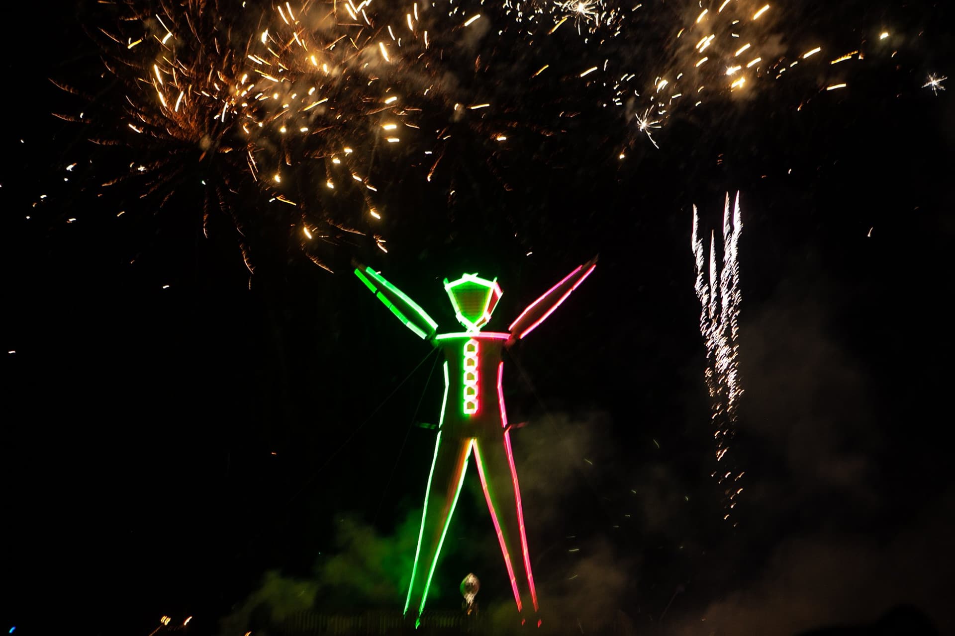 Fireworks over the Man, 2015 · 10/19