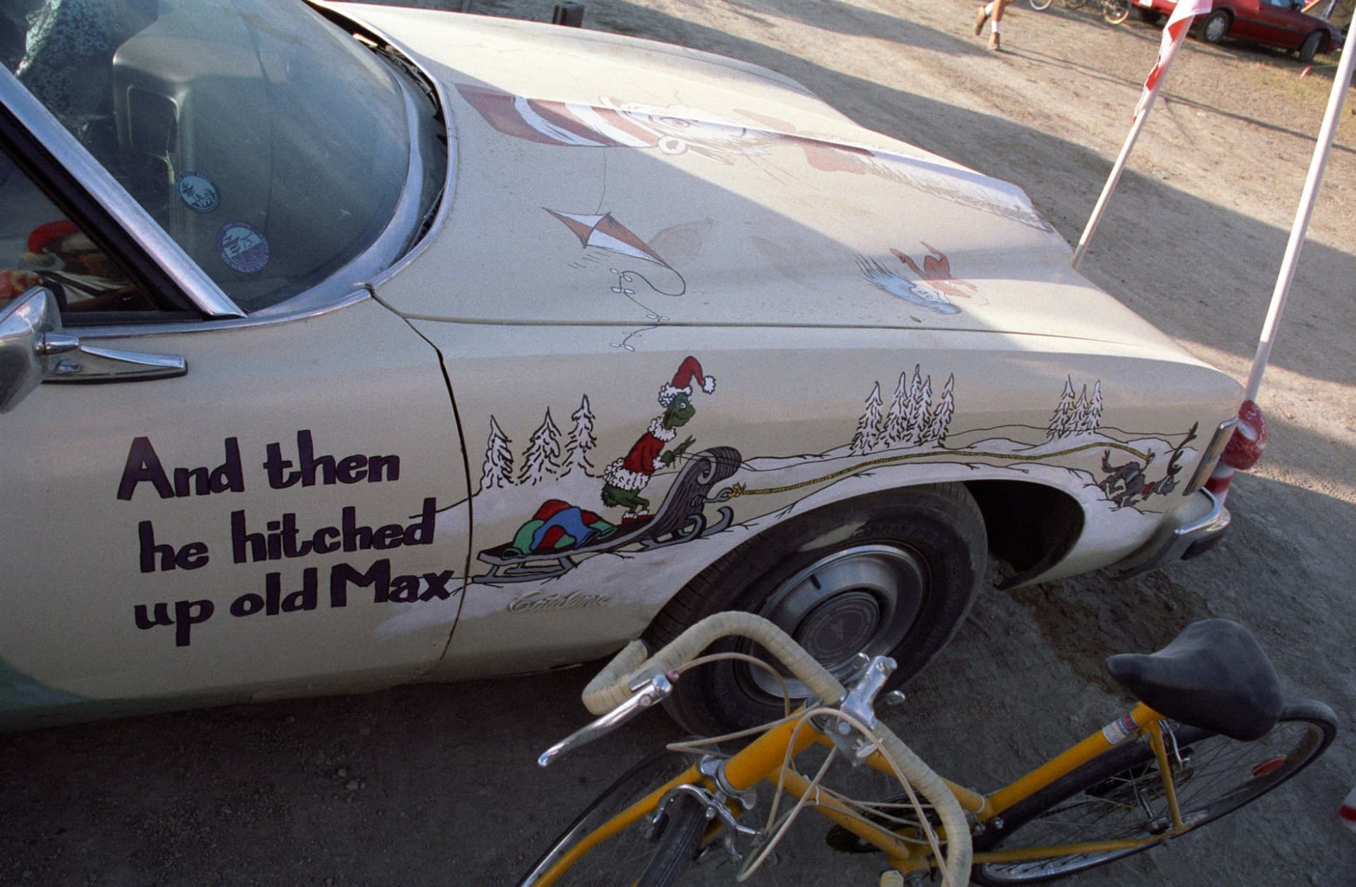 'Hitched up old Max' car · 1/3