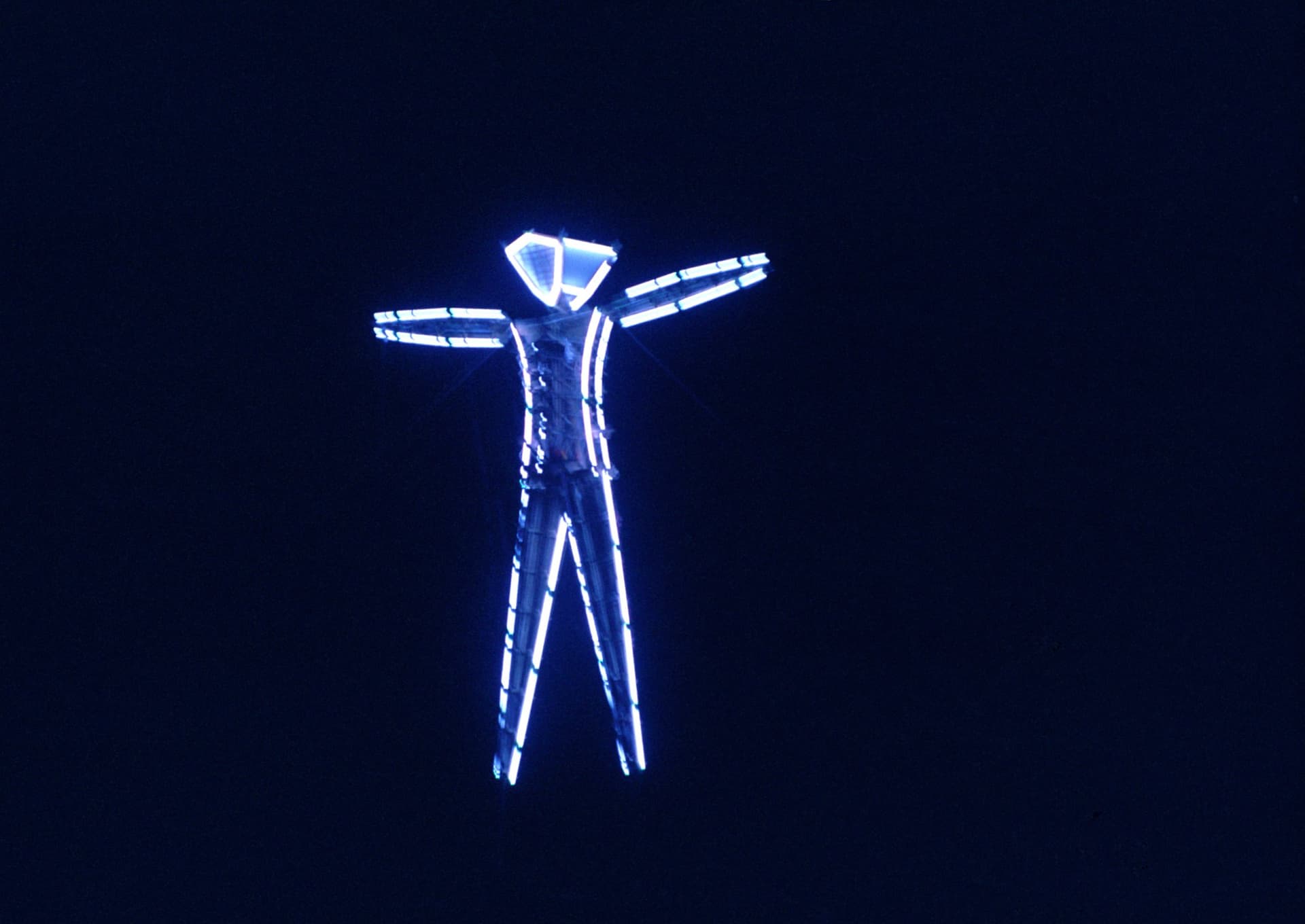 The neon Man in the dark · 4/17