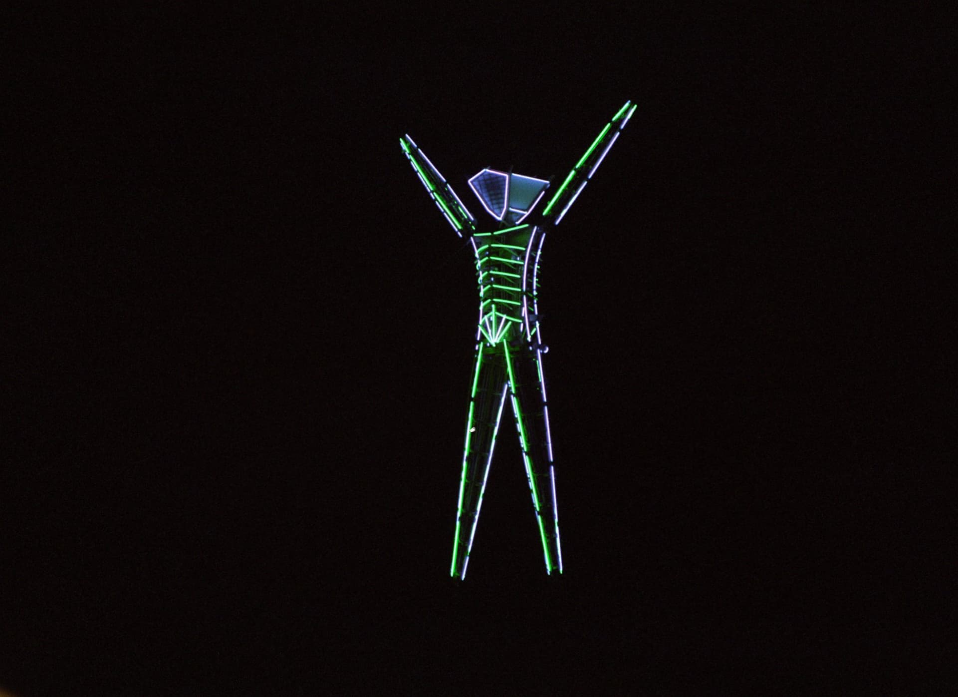 The neon Man in the dark · 7/17
