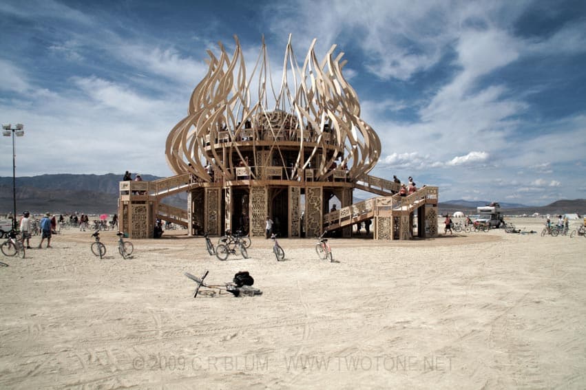 The Temple 'Fire of Fires' in Daylight