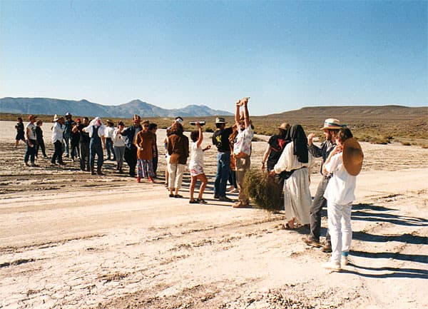 2a226 - Burning Man, 1990 - Arrival