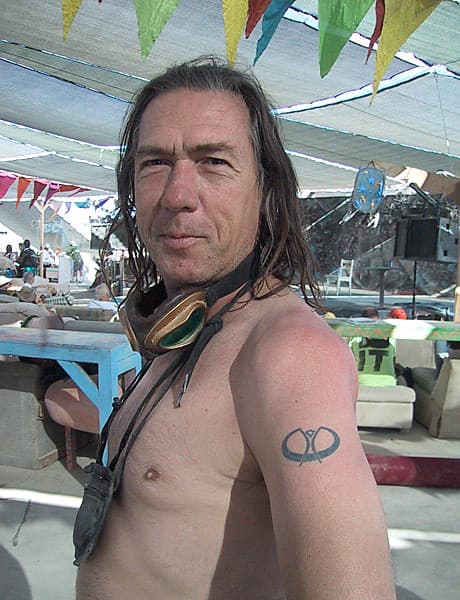 Burning Man tattoo, 2009