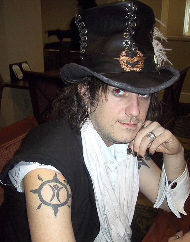 Burning Man tattoo, 2010