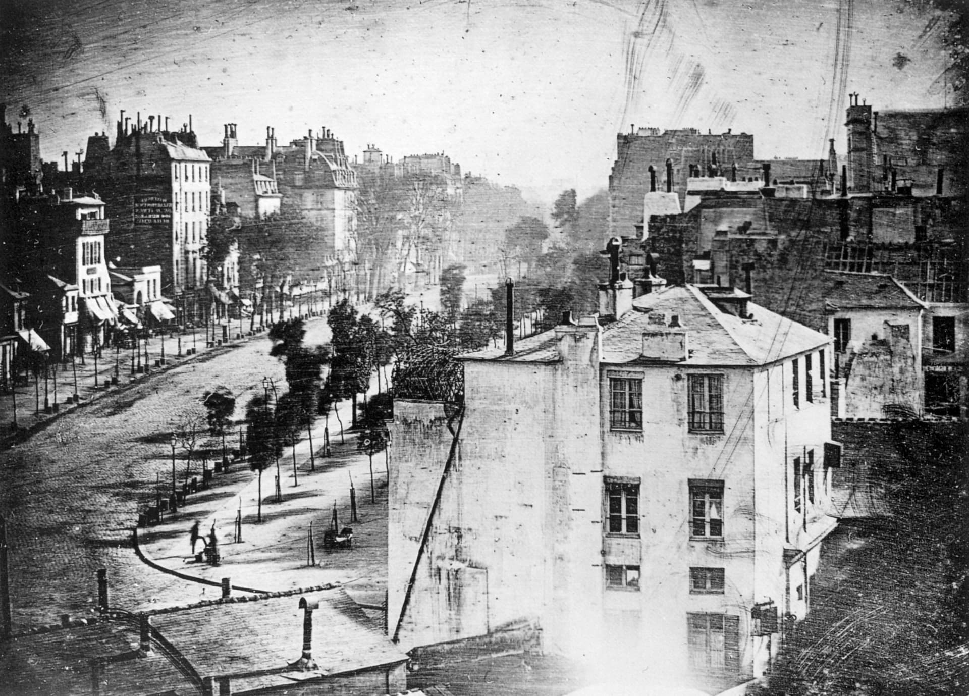 First photo of a human (1838) (1838)