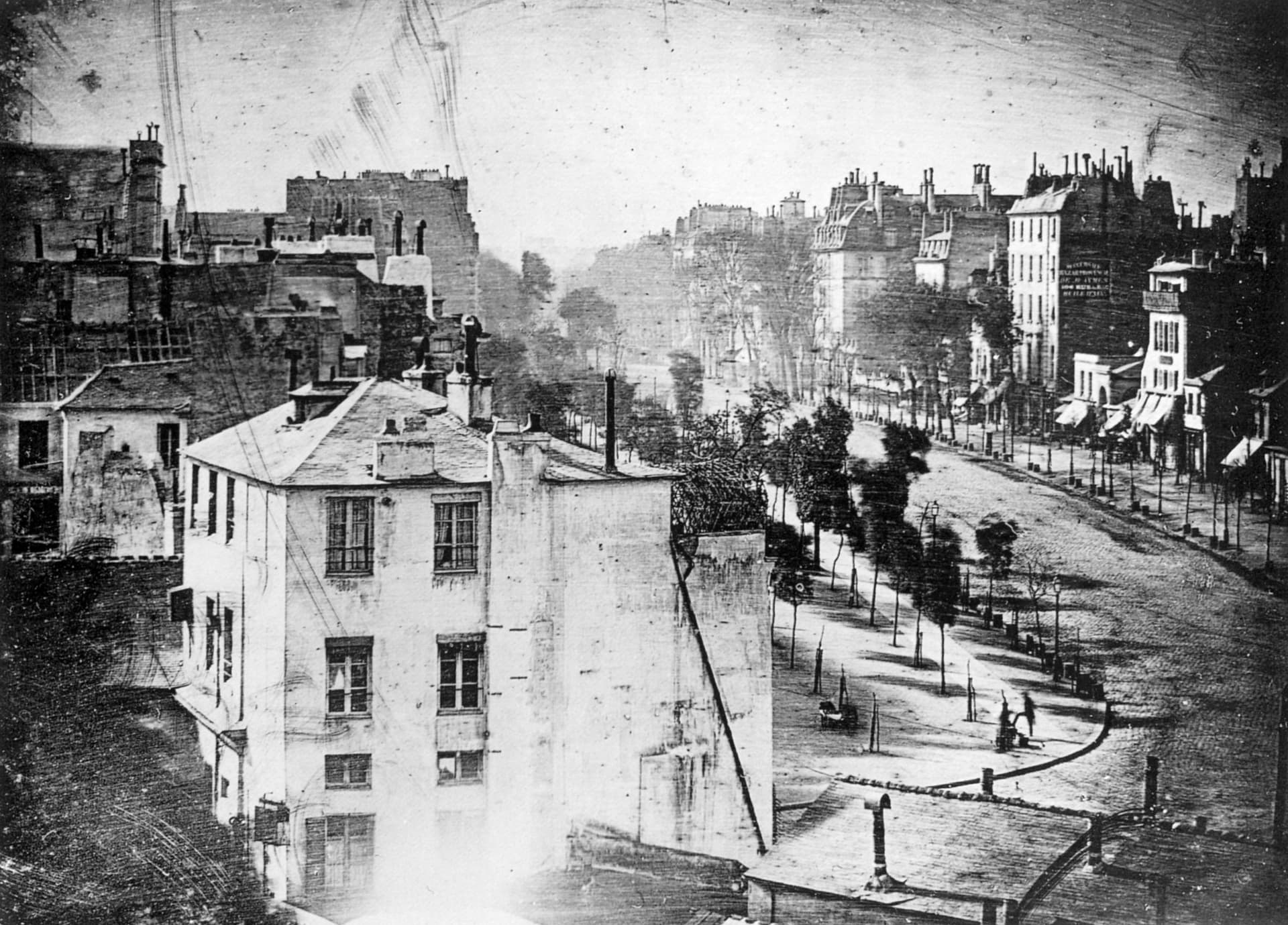First photo of a human (1838) (1838)