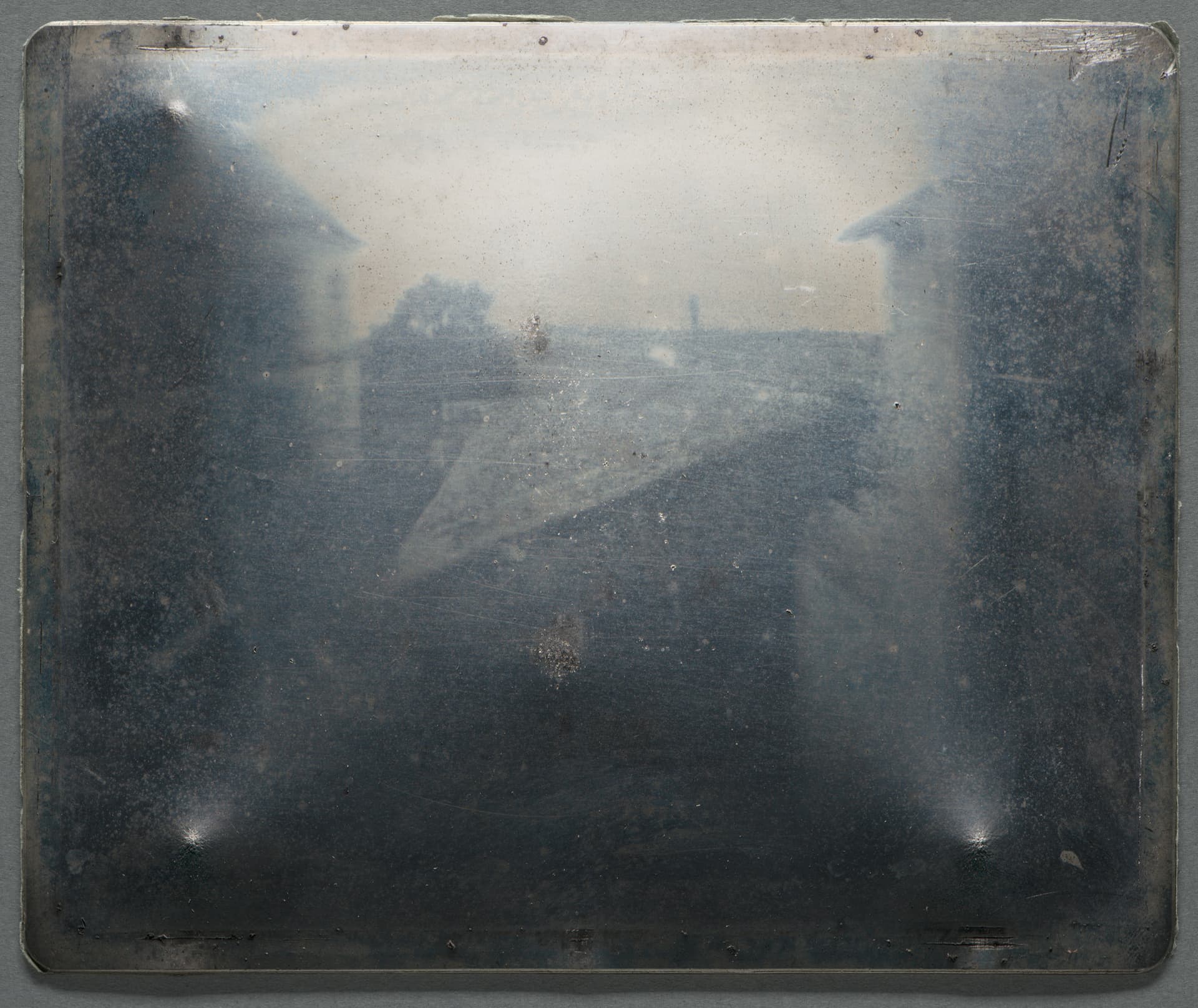Niépce's first photograph (1826) (1826)