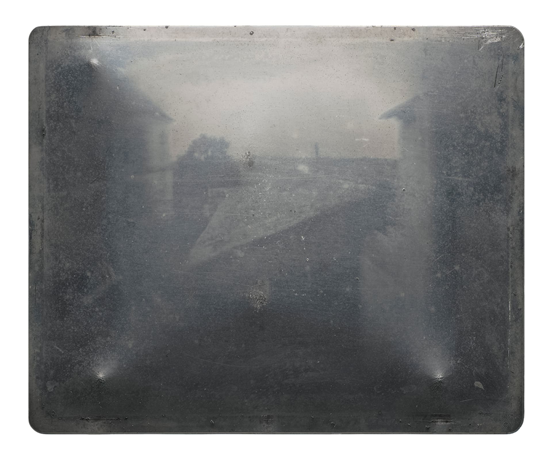 Niépce's first photograph (1826) (1826)