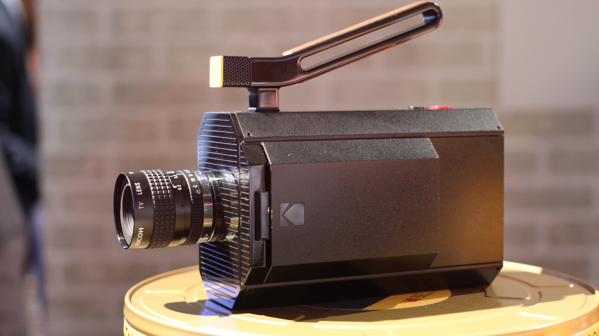 A Super 8 home-movie camera (1965)