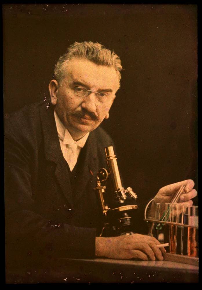Autochrome color photo (1910)