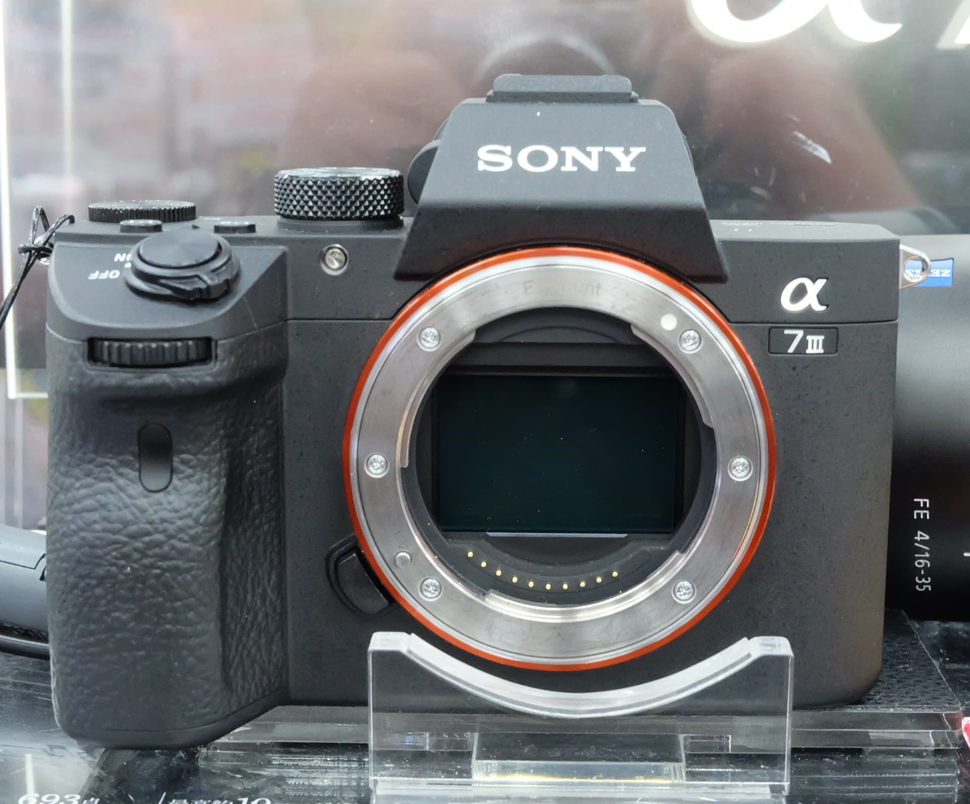 A mirrorless camera (2018)