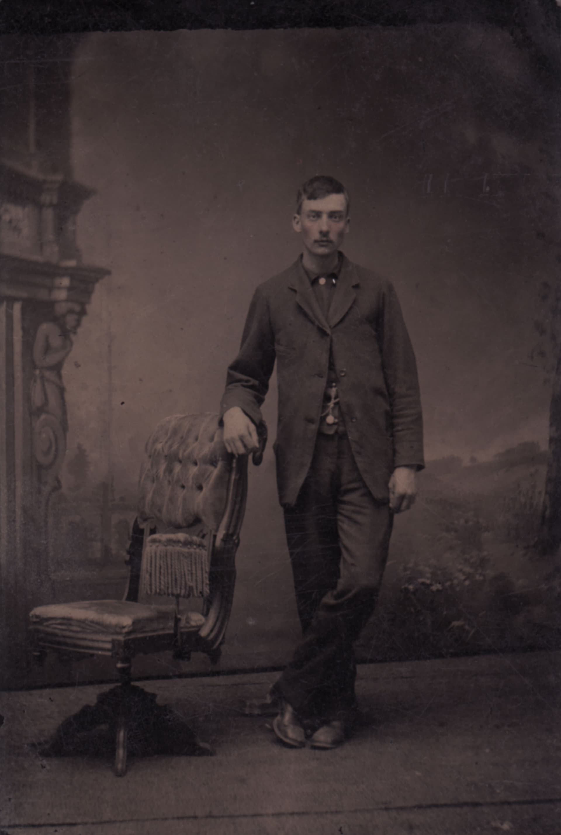 A tintype (1870)