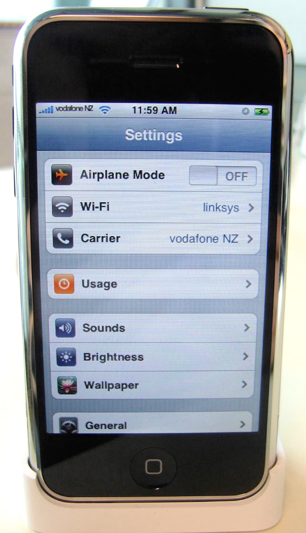 The original iPhone (2007)