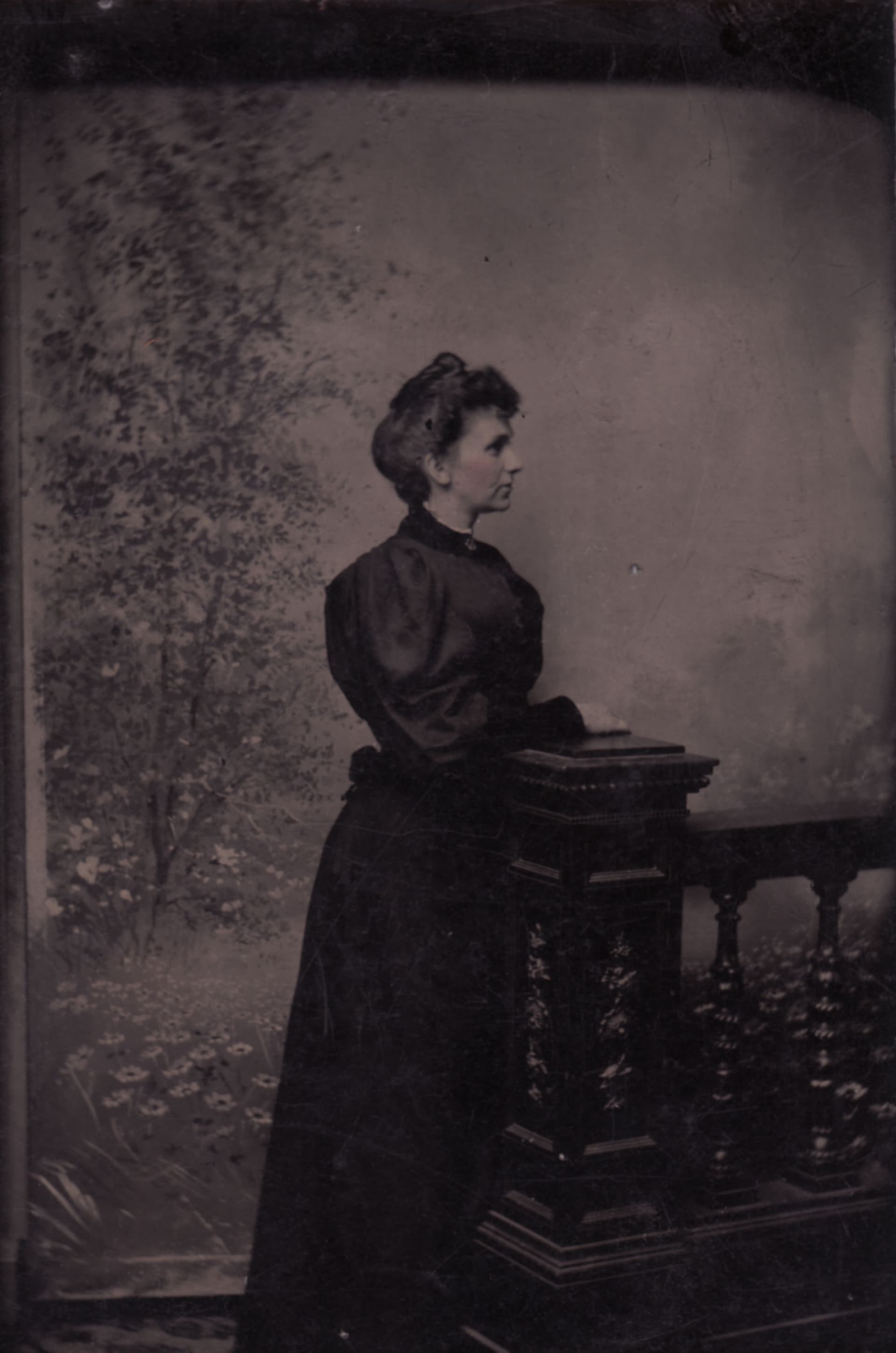 A tintype (1870)