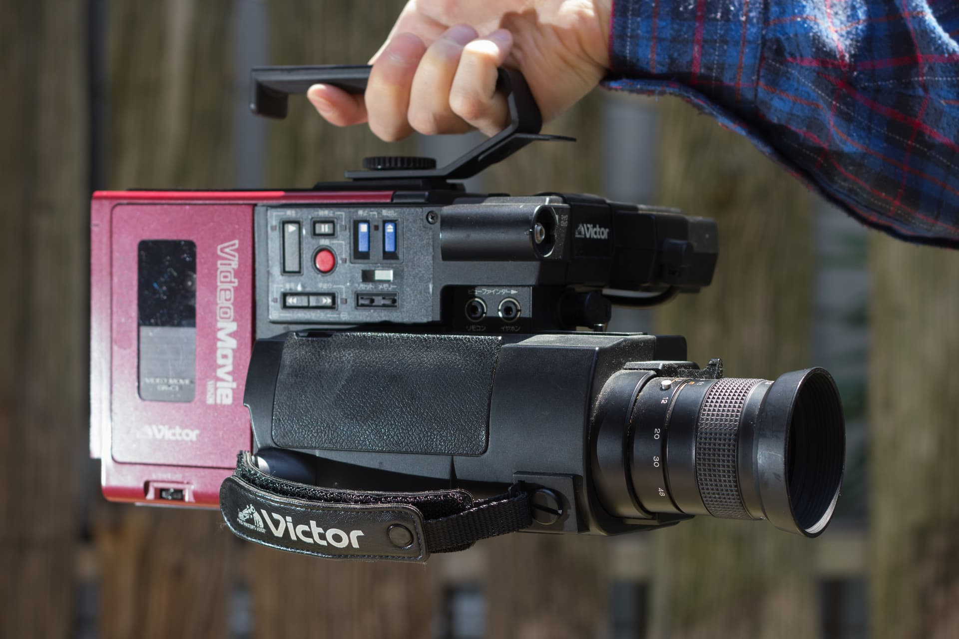 A VHS-C camcorder (1985)