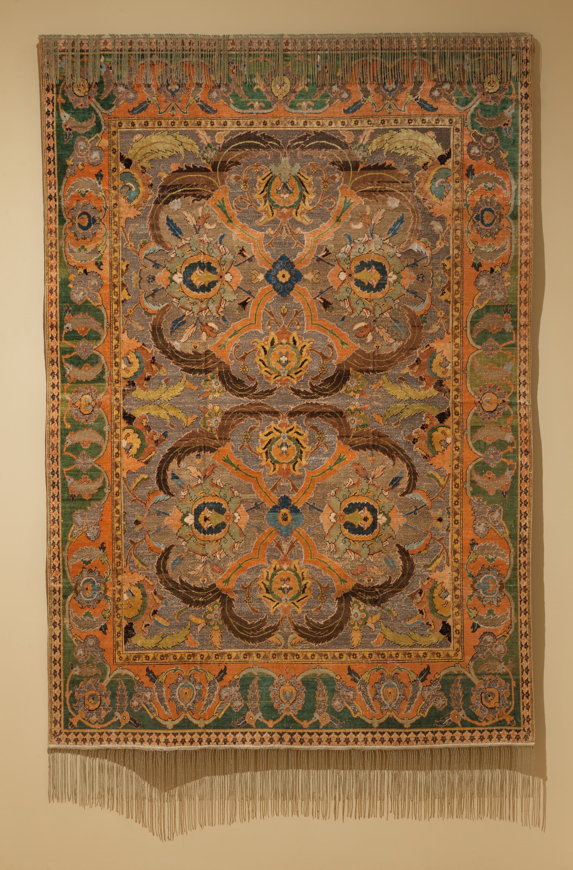 Royal Carpet with Silk and Metal Thread, Iran, 1600–1625