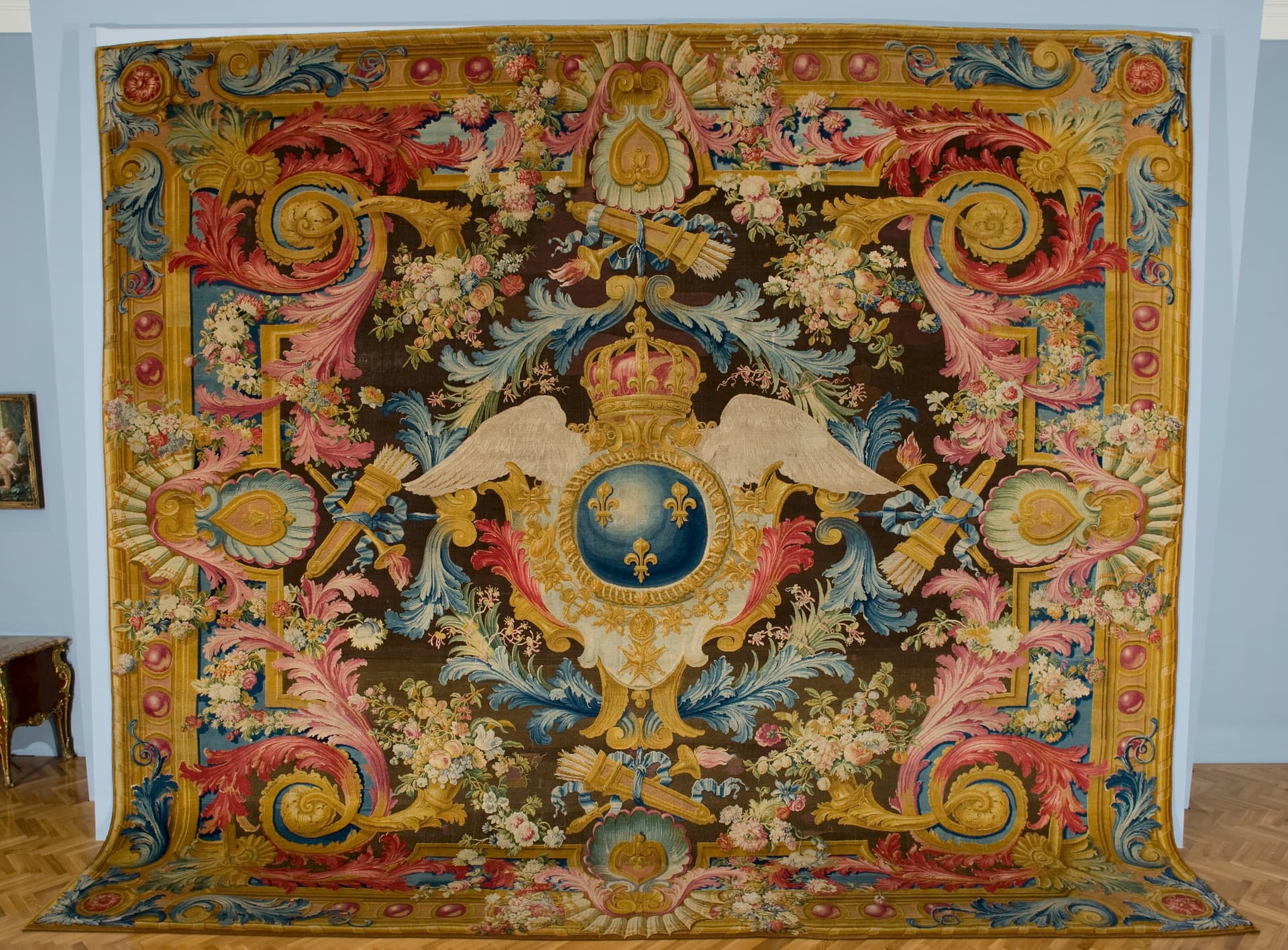 Louis XV Savonnerie Carpet with Royal Arms, France, c. 1740–50