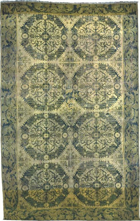 Carpet with Wreath Design, Spain, Late 16th century