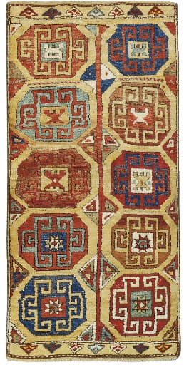 Konya carpet with Memling gul design, 18th century