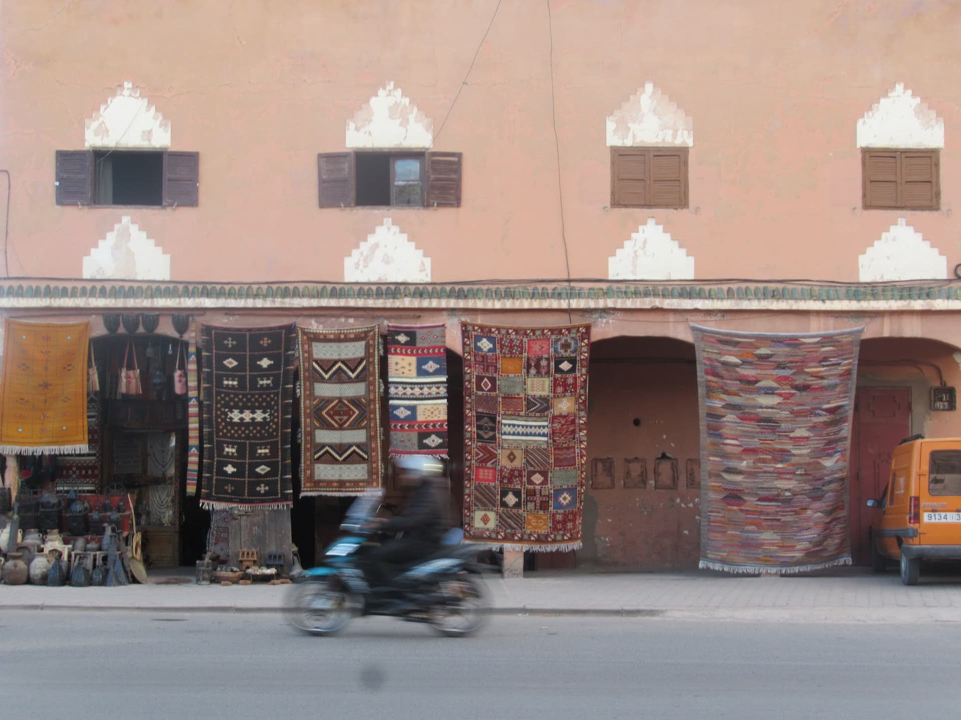 Rugs for sale, Ouarzazate, Morocco