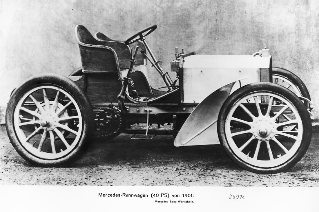 Mercedes 35 HP — Modern Car Template