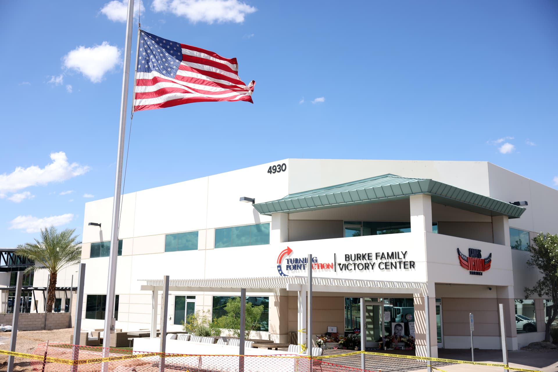 Turning Point USA headquarters, 11 September 2025