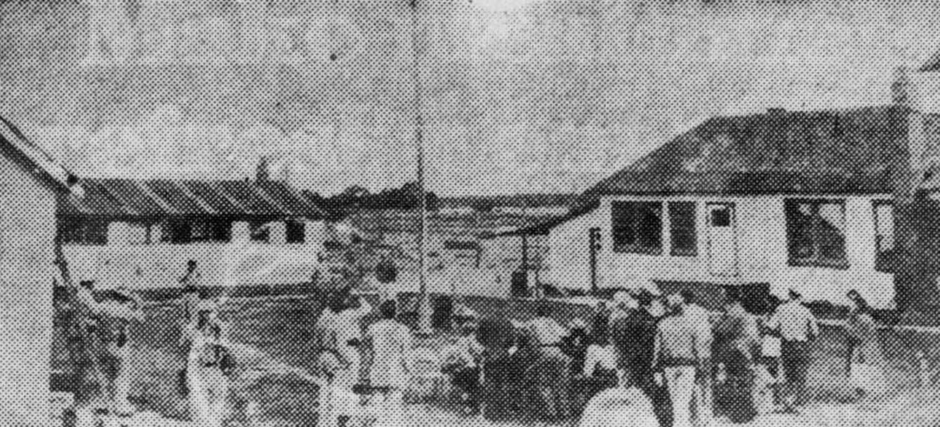 Bigamy Raid on a 1954 newspaper page