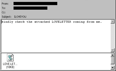 The ILOVEYOU / Love Letter worm