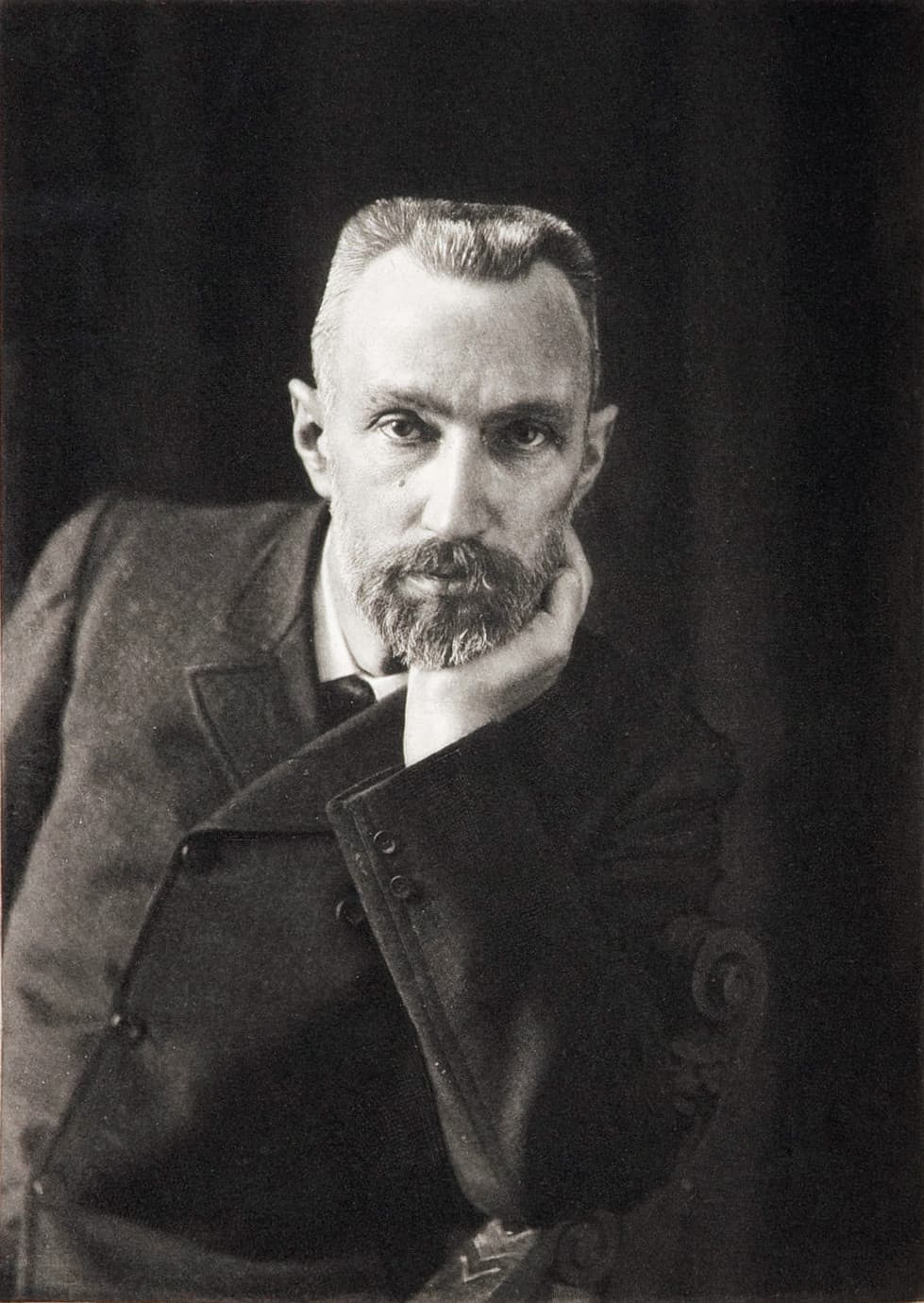 Pierre Curie, photograph by Dujardin