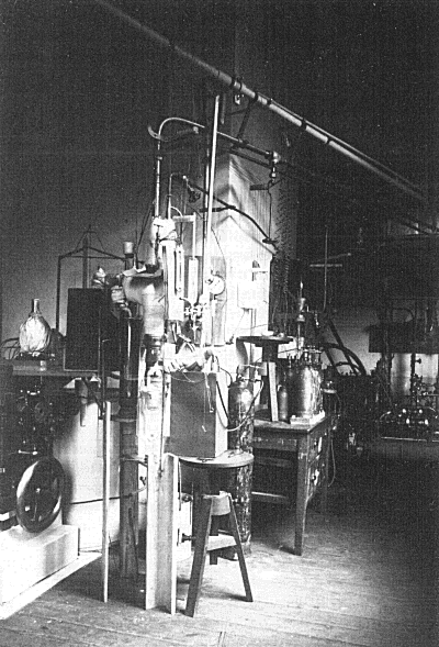 The apparatus that first liquefied helium, 10 July 1908