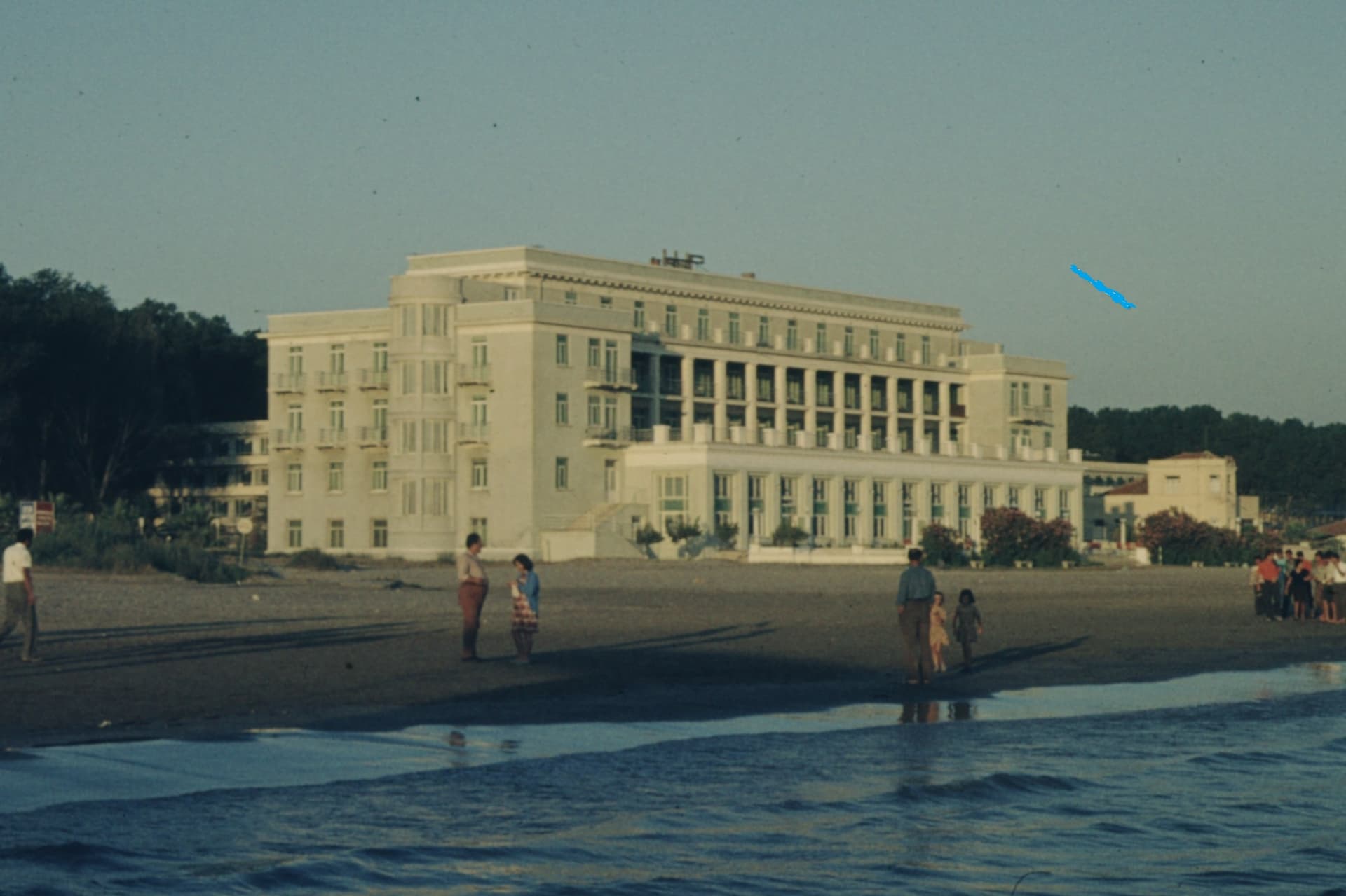 Hotel Adriatiku, Durrës beach, 1973