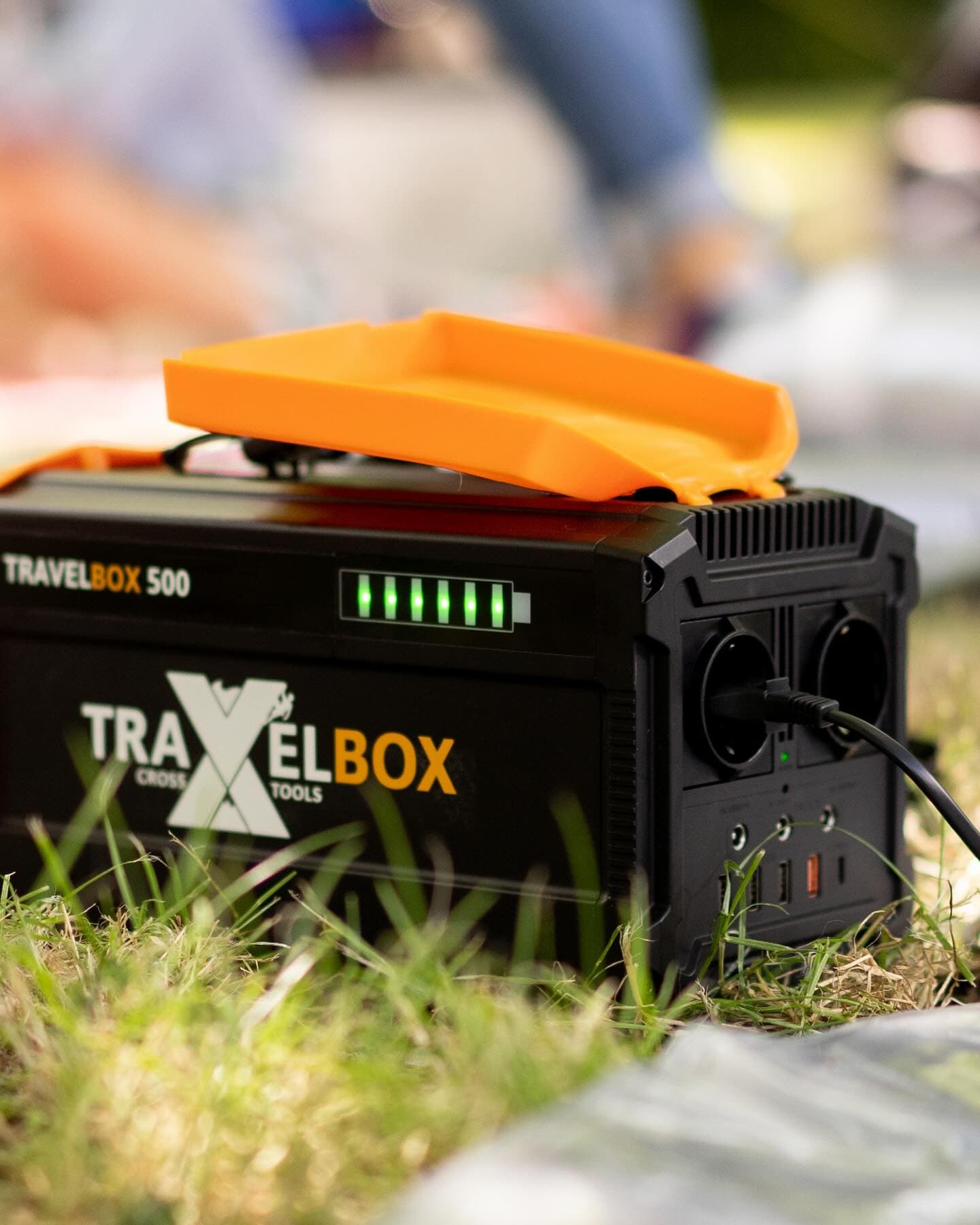 Stay connected with your friends and charge your devices right at your camp site (2/3)