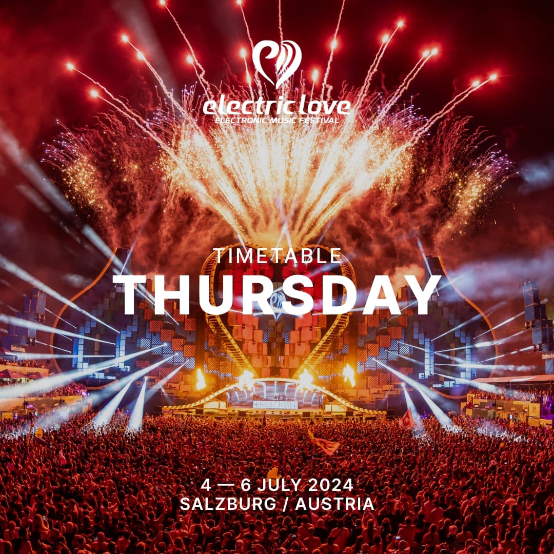 Starting off on Thursday across six stages, chart your course through the beats (1/9)