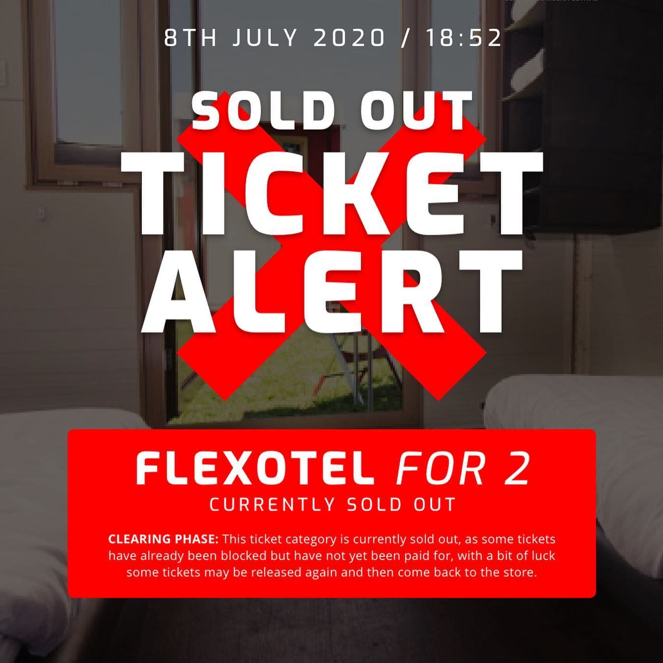 ❌ WOW. That was quick! The first categories are currently SOLD OUT! ❌ ❌ Caravan (3/3)
