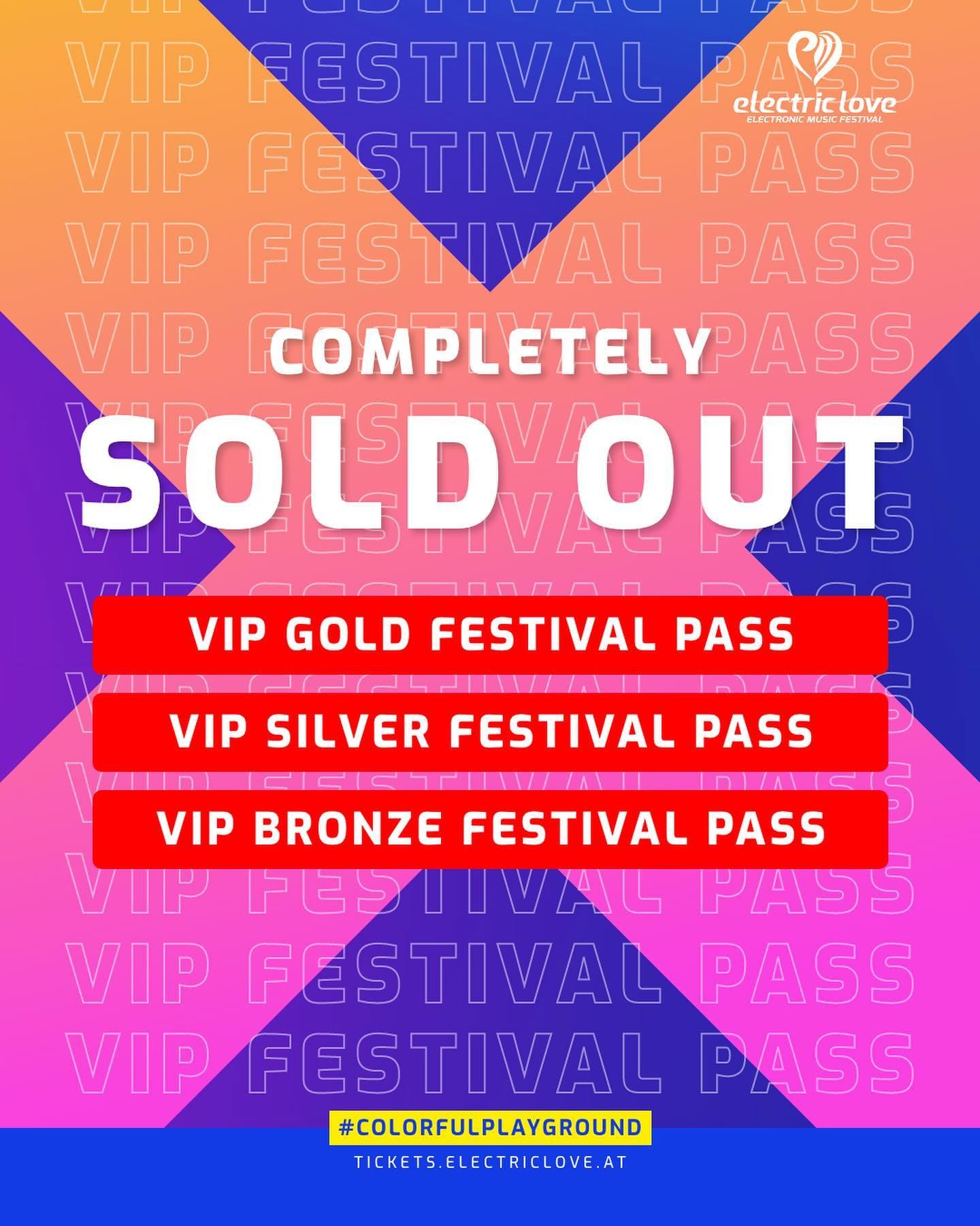 WOW! All VIP Gold, Silver, Bronze Festival Passes, Carvan Camping Vehicle, Confo (1/2)