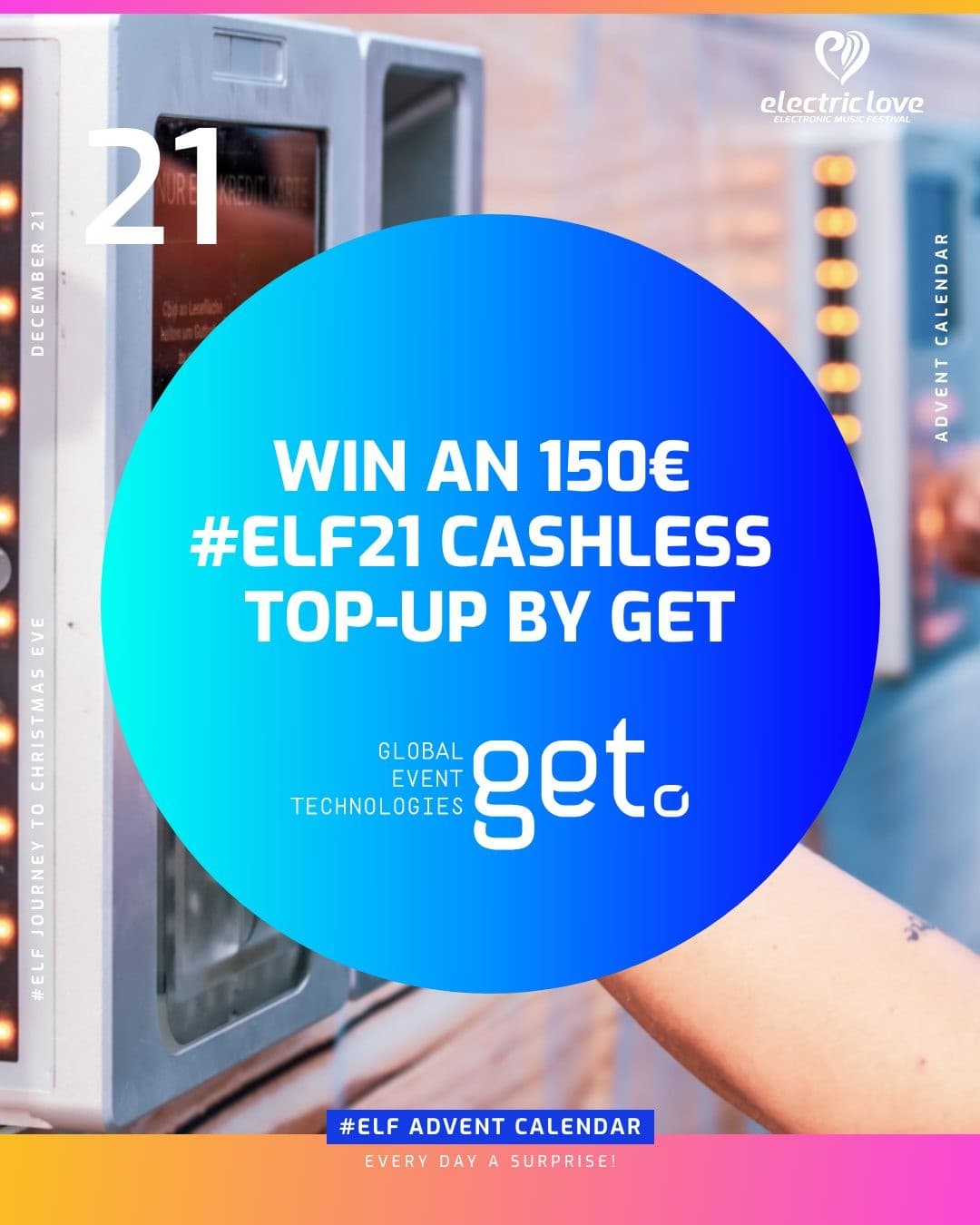 No. 21 βοΈ - TOP UPπ° Need some pocket money for ELF21? π Take the chance and wi (2/2)
