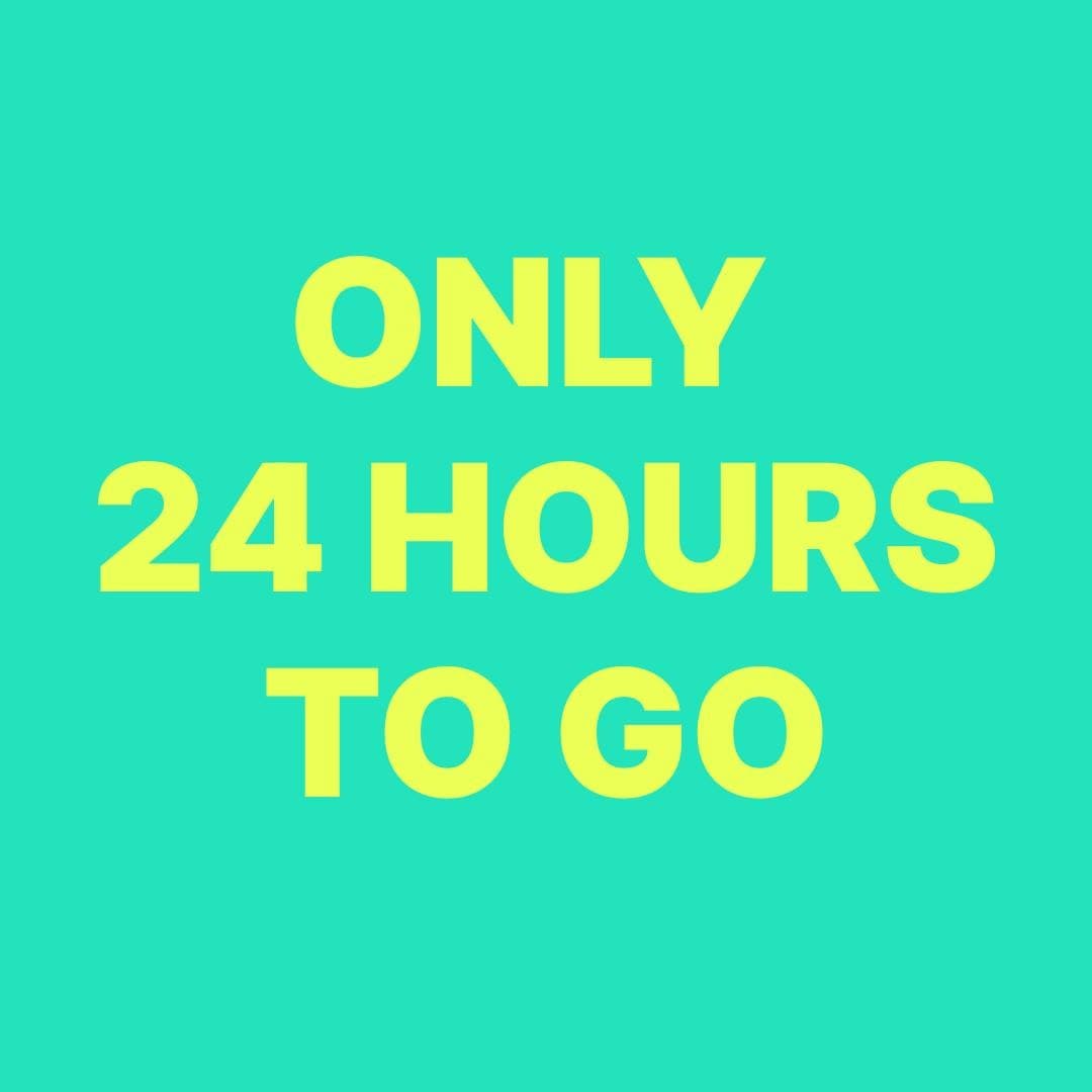 COUNTDOWN β€οΈ π π If you don't have a ticket yet? Then get the LAST tickets for (2/3)