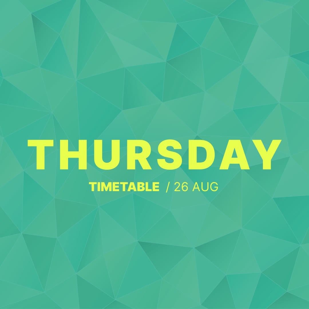 Discover the timetable for THURSDAY at ELF BOUTIQUE EDITION! π Enjoy your day a (1/4)