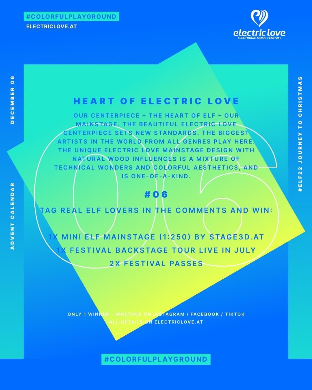 #06 β THE HEART OF ELECTRIC LOVE π Our centerpiece - THE HEART OF - our Ma (2/2)