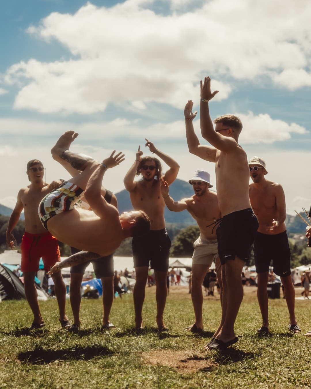 Never a dull moment at the ELF Campsite ๐ฉท (2/2)