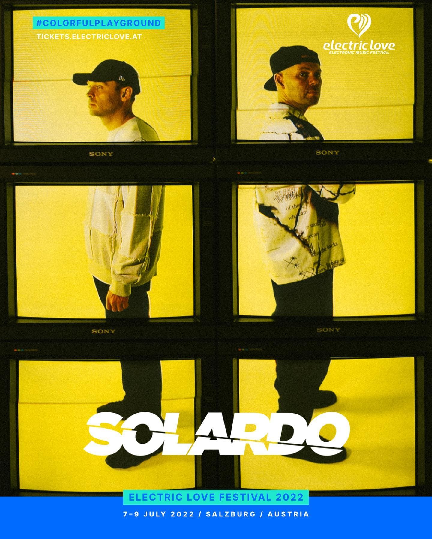 Pls welcome @solardosound ππ Electric Love Festival 2022 7β9 July 2022, Salzbu (1/2)