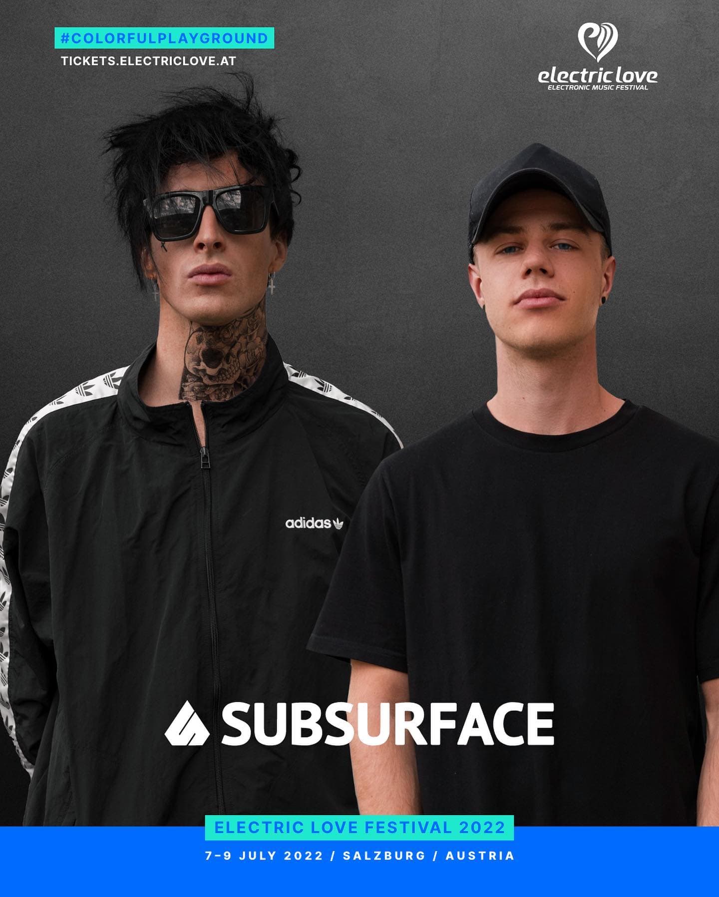 See them live at Electric Love! πβ€οΈ @subsurfaceofficial (1/2)