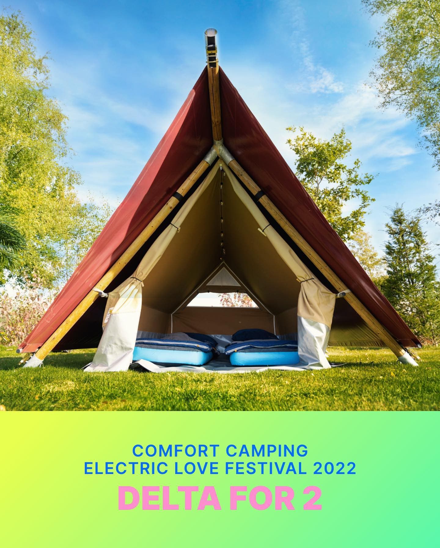 TICKET CLEARING! π Comfort Camping Delta for 2 is currently in the clearing pha (2/2)
