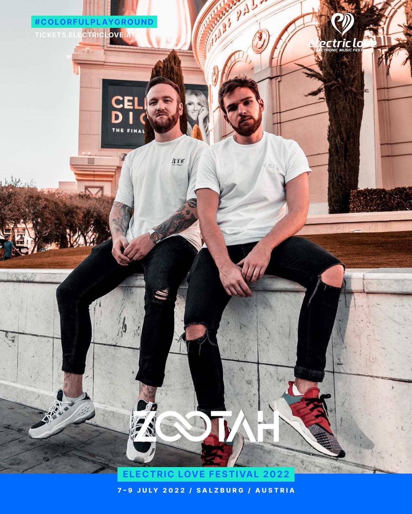 Hands up for @wearezootah π β‘οΈ tickets.electriclove.at (1/2)